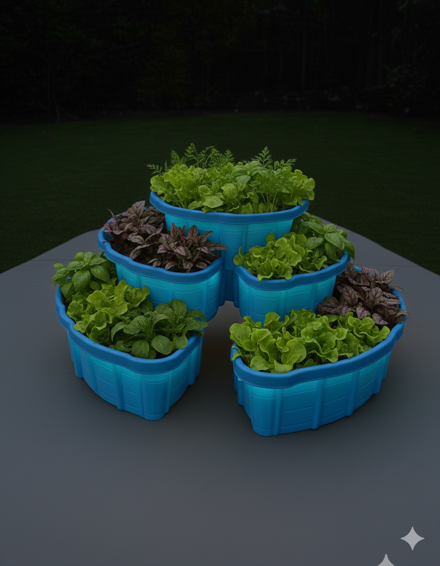 Cucumber Trellis Garden