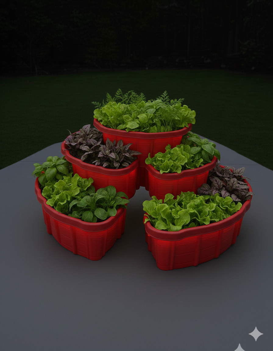 Cucumber Trellis Garden