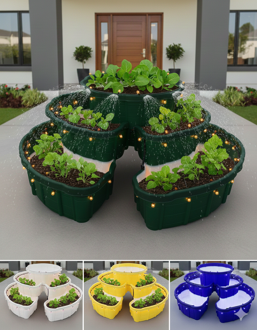 Cucumber Trellis Garden